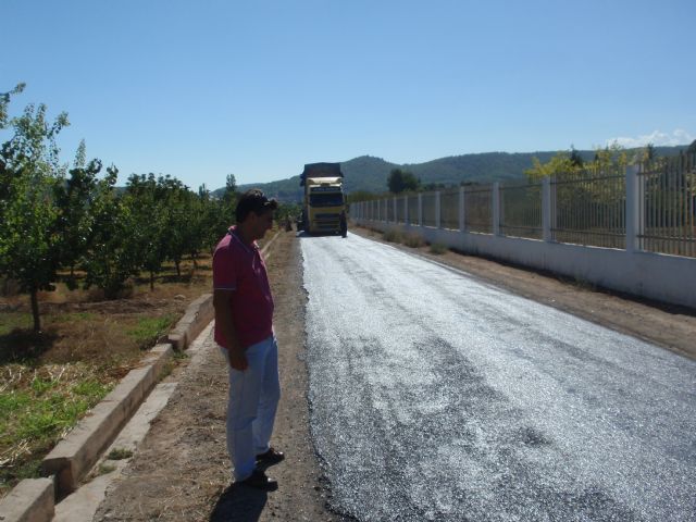 Finalizan las obras de acondicionamiento de un tramo del camino del Tollo - 1, Foto 1