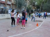 86 niños y niñas juegan al atletismo en La Viña con los Juegos Deportivos del Guadalentín