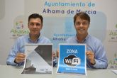 La Concejala de Nuevas Tecnologas pone en marcha 'Alhama wifi' dentro su proyecto 'Smart City'