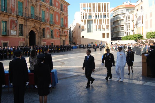 El jefe Superior de Policía en la Región de Murcia califica el año como triunfal en la celebración de la festividad del Cuerpo - 1, Foto 1