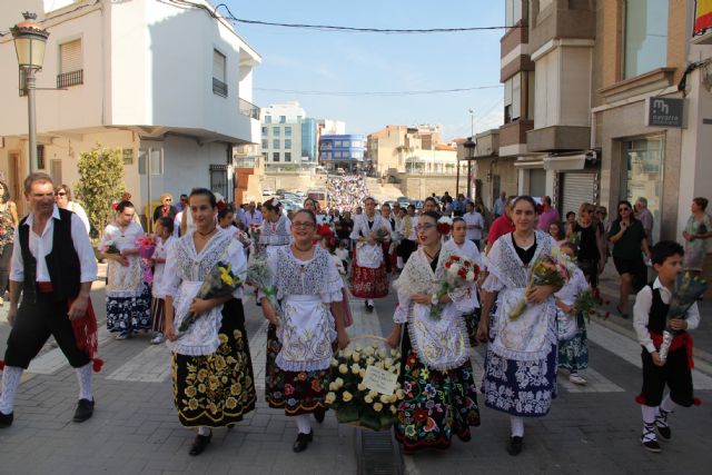 Puerto Lumbreras acoge la tradicional Ofrenda Floral a la Virgen del Rosario' 2014 - 2, Foto 2