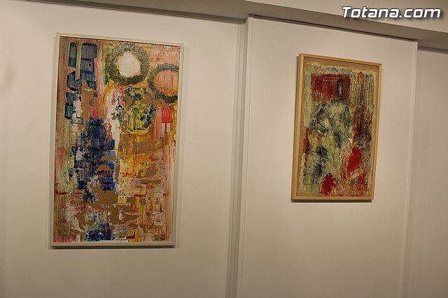 La sala municipal Gregorio Cebrin acoge la muestra colectiva de pintores murcianos 