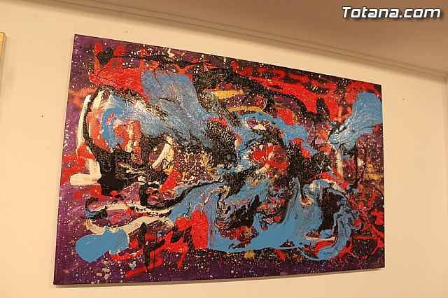 La sala municipal Gregorio Cebrin acoge la muestra colectiva de pintores murcianos 