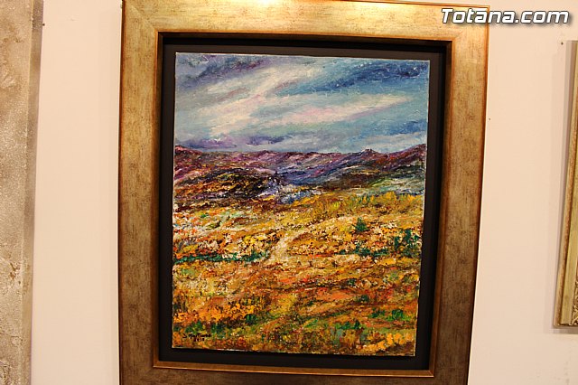 La sala municipal Gregorio Cebrin acoge la muestra colectiva de pintores murcianos 