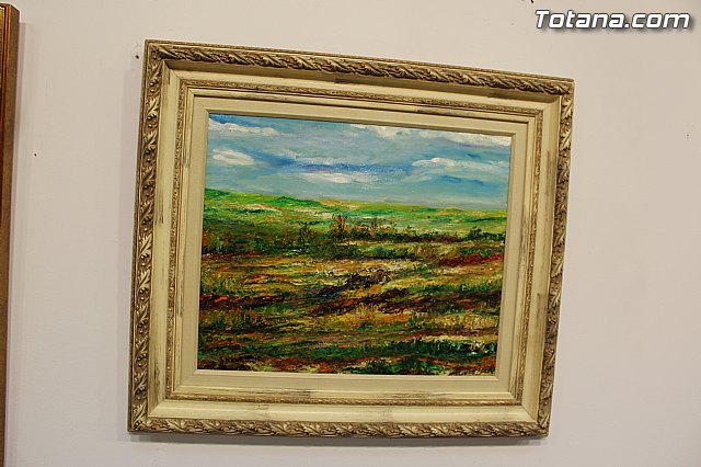 La sala municipal Gregorio Cebrin acoge la muestra colectiva de pintores murcianos 