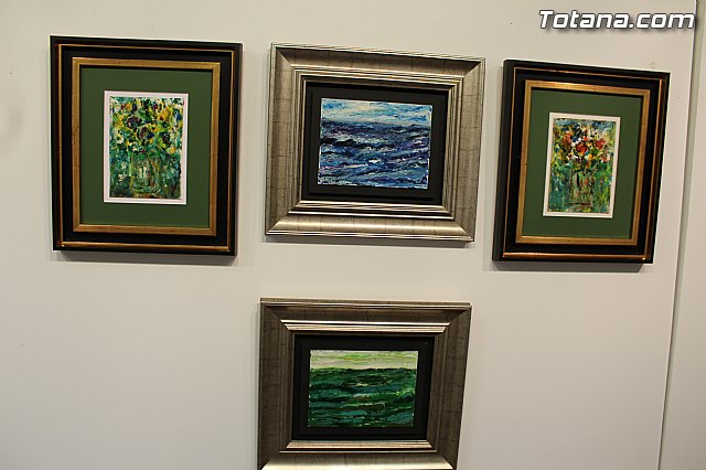 La sala municipal Gregorio Cebrin acoge la muestra colectiva de pintores murcianos 