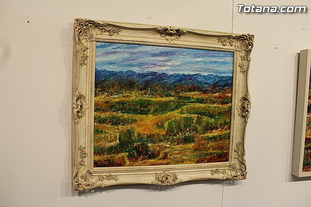 La sala municipal Gregorio Cebrin acoge la muestra colectiva de pintores murcianos 
