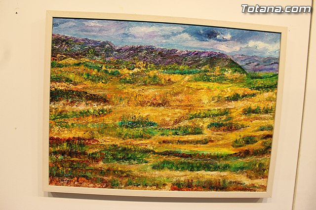 La sala municipal Gregorio Cebrin acoge la muestra colectiva de pintores murcianos 