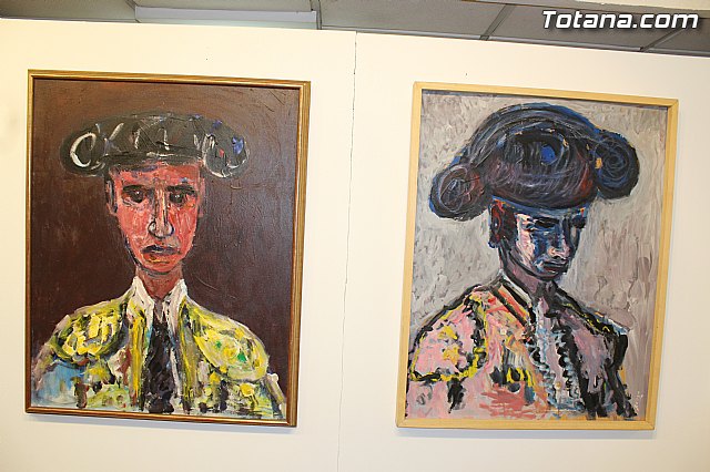 La sala municipal Gregorio Cebrin acoge la muestra colectiva de pintores murcianos 