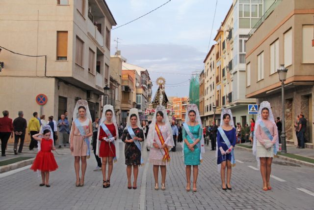 Cientos de lumbrerenses acompañaron a la Stma. Virgen del Rosario en la tradicional Procesión 2014 - 3, Foto 3
