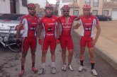 Los corredores del CC Santa Eulalia disputaron la carrera ciclistas del Pilar de la Horadada en carretera y Villaverde de Guadalimar MTB