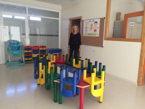 La Concejal de la Mujer y Desarrollo Local de Lorca inaugura el nuevo Centro de Atención a la Infancia de Cazalla - 1, Foto 1