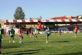 El Real Murcia CF celebra su primer entrenamiento de la semana en el estadio municipal “Juan Cayuela”, cedido por la Concejal�a de Deportes