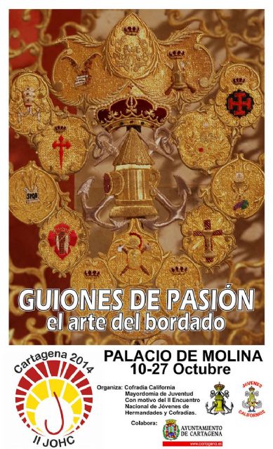 El arte del bordado cartagenero se cuela en el Palacio Molina - 1, Foto 1
