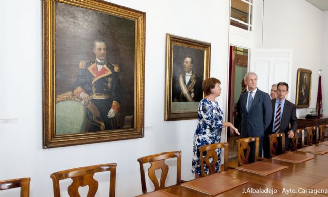 Barreiro y Morenés repasan los asuntos de Defensa que afectan a Cartagena - 1, Foto 1