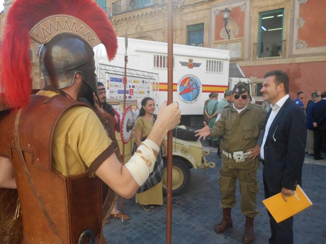 Murcia se convierte en escenario de batallas históricas con la celebración de ´Revive la historia… de cine´ - 2, Foto 2