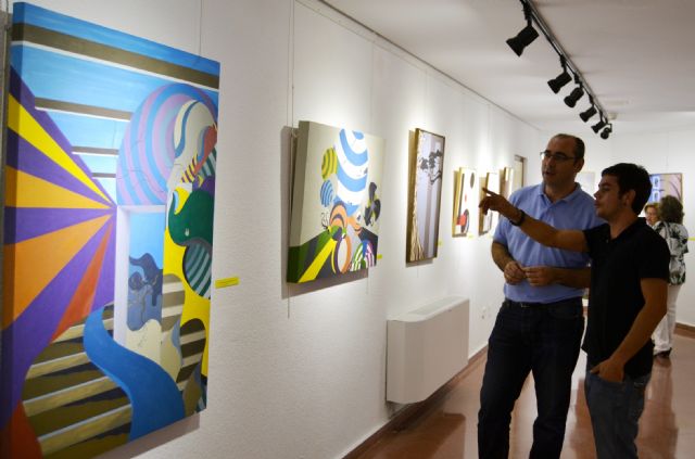 El artista lumbresense Salva Piñero expone en la Casa de Cultura 'Francisco Rabal' de Águilas - 1, Foto 1