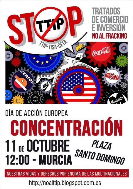 IU-Verdes en contra del tratado de libre comercio entre Europa y Estados Unidos - 1, Foto 1