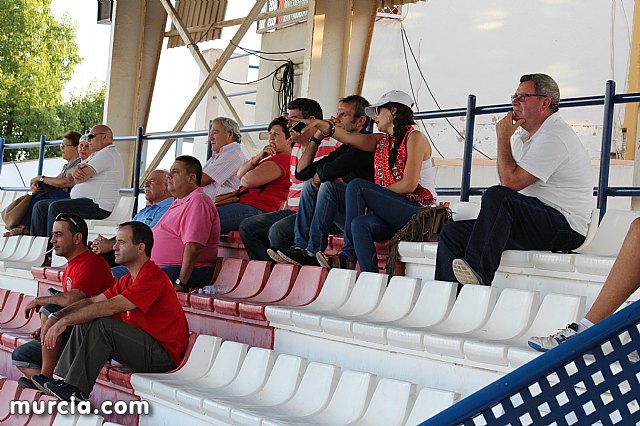 El Real Murcia CF se impone a su filial, el Imperial, en el amistoso que se disput en el estadio municipal 