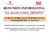 Reunin informativa sobre Banco del Tiempo en La Manga