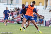 El Real Murcia CF se impone a su filial, el Imperial, en el amistoso que se disputó en el estadio municipal Juan Cayuela (2-1)