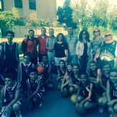 Nueva pista deportiva al aire libre en el barrio del Infante