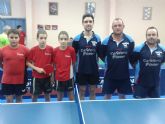 Tenis de mesa. Club Totana TM. Resultados fin de semana 12 octubre