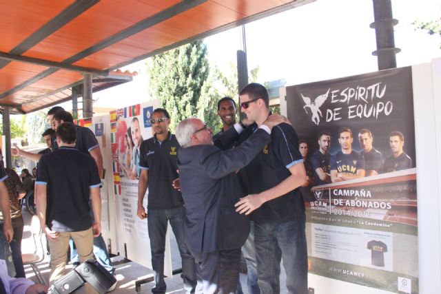 El UCAM Murcia CB visita la semana informativa de la universidad - 5, Foto 5