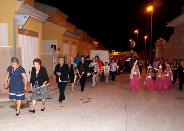 El barrio torreño de La Florida despidió sus festejos con la procesión de la patrona - 1, Foto 1