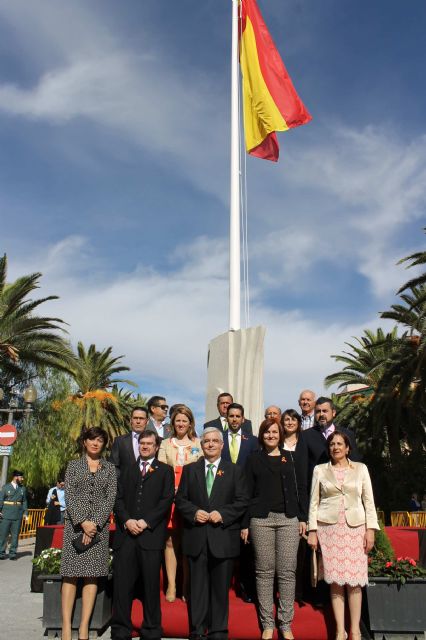 La bandera de España ondeará al final del Paseo como símbolo de respeto del pueblo de Jumilla a los principios de democracia - 2, Foto 2