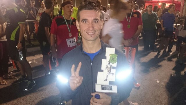 Bartolom Snchez, del Club Atletismo Totana, ganador de I Media maratn Huerta de Murcia - 3