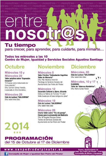 Entre Nosotr@s, coloquios y talleres para compartir y aprender - 2, Foto 2