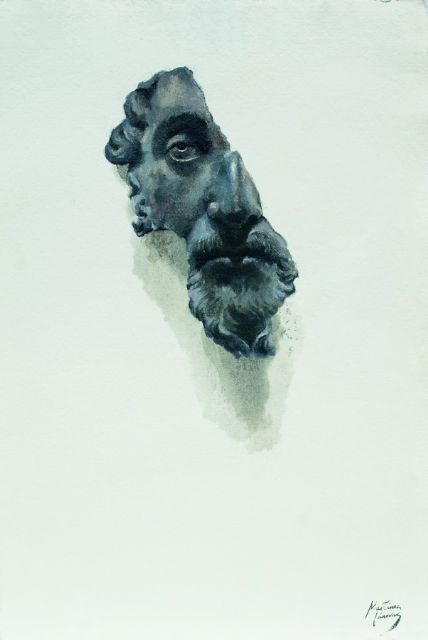 El pintor murciano Martínez Cánovas inaugura la exposición Inquietud retro-estética en el Aula de Cultura de CajaMurcia en Madrid - 3, Foto 3