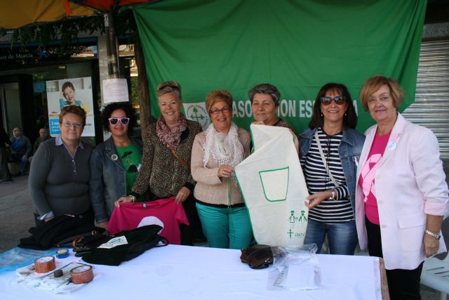 Lazos rosas para conmemorar el Día Mundial Contra el Cáncer de Mama - 2, Foto 2