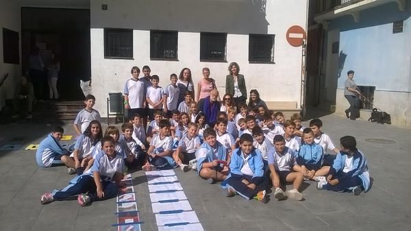 Los escolares de Blanca celebran el Día de la Escritura junto al escritor Gonzalo Moure - 1, Foto 1