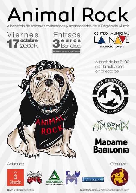 Rock solidario para recaudar fondos para las protectoras de animales abandonadas - 1, Foto 1