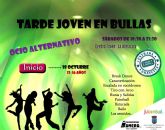 Este sábado 18 de octubre comienza en el Centro Juvenil La Almazara una nueva edición de la 'TARDE JOVEN EN BULLAS'