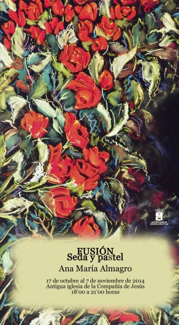 Ana María Almagro expone sus pinturas en seda y pastel en la Compañía de Jesús - 1, Foto 1