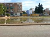 SPCT denuncia que el solar del futuro Centro de Salud de San Antn se ha convertido en una charca insalubre