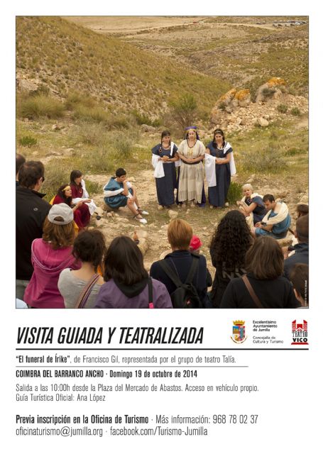 La visita teatralizada a Coimbra del Barranco Ancho y la Maratón Fotográfica Monumenta Jumilla otras citas del fin de semana en Jumilla - 1, Foto 1