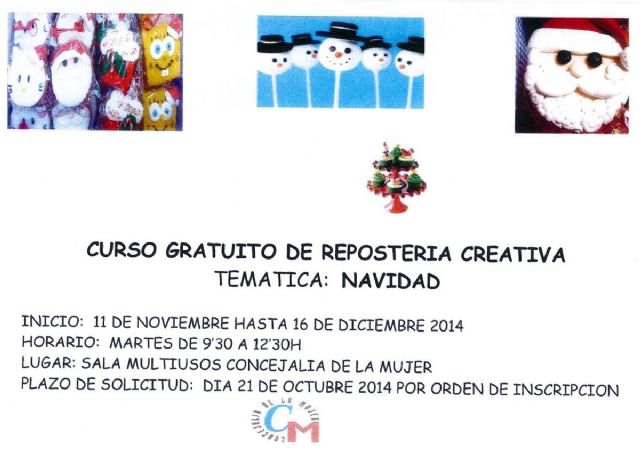 Un curso gratuito enseña a cocinar repostería para estas Navidades - 1, Foto 1