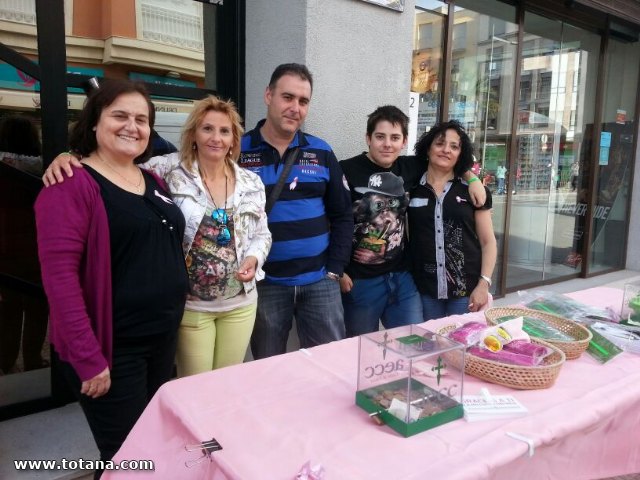 Lazos rosas para conmemorar el Da Mundial Contra el Cncer de Mama 2014 - 2