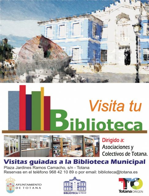 Associations and Collective Totana can make starting today a tour of the offices of the municipal library, Foto 1