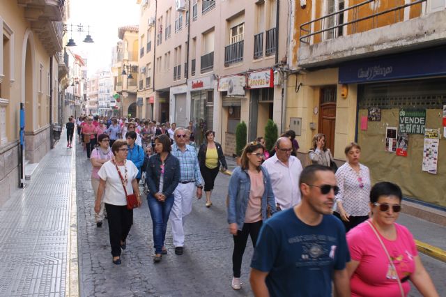 Jumilla se pinta las manos de rosa para conmemorar el  Día Mundial Contra el Cáncer de Mama - 2, Foto 2