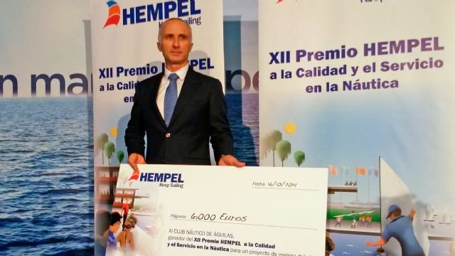 El Club Náutico de Águilas ha sido galardonado con el XII Premio Hempel a la Calidad y el Servicio en la Náutica. - 1, Foto 1