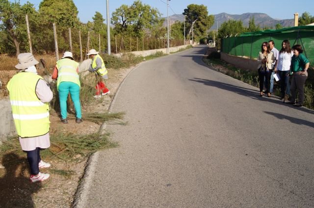 El Ayuntamiento lleva a cabo un plan de choque de limpieza de caminos y cunetas a través de las 117 personas contratadas mediante el programa de los Consejos Comarcales, Foto 2