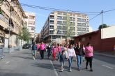 Jumilla se pinta las manos de rosa para conmemorar el  Da Mundial Contra el Cncer de Mama