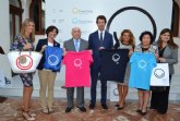 Juan Carlos Ruiz presenta el nuevo logo Costa Clida, Regin de Murcia, que 'cautivar con una sonrisa a turistas de todo el mundo'