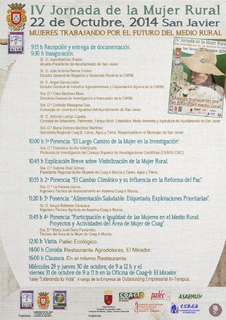 La mujer rural será protagonista mañana en las IV Jornadas que organizan las concejalías de Igualdad y Agricultura - 2, Foto 2