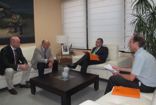 El consejero de Fomento se reúne con el alcalde de Cieza - 1, Foto 1